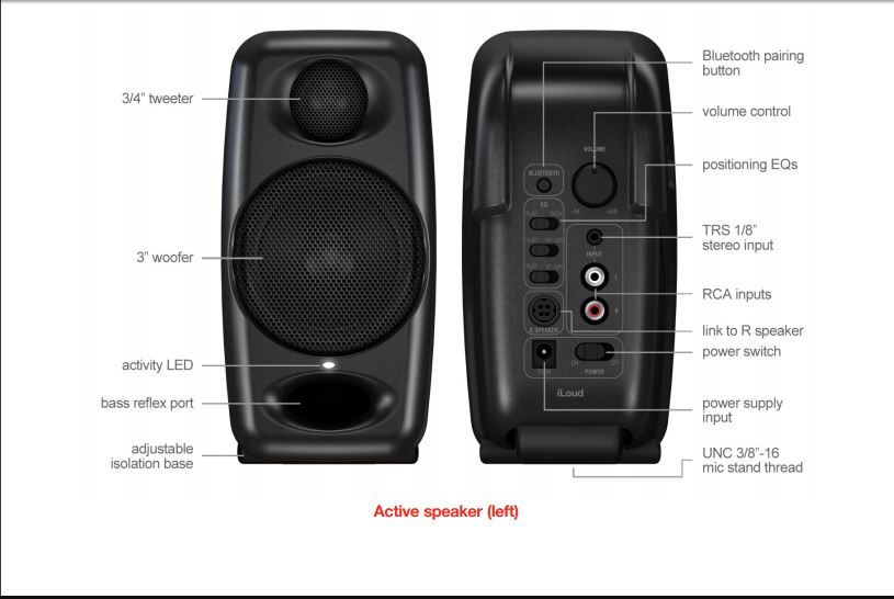 Connecting best sale studio monitors