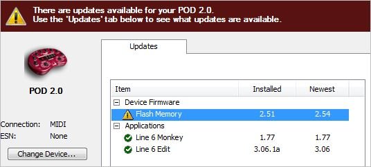 line 6 pocket pod firmware update