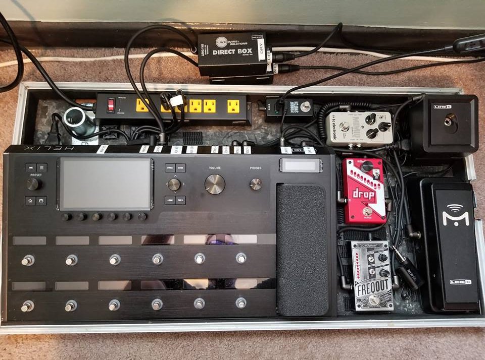 Line 6 helix deals pedalboard