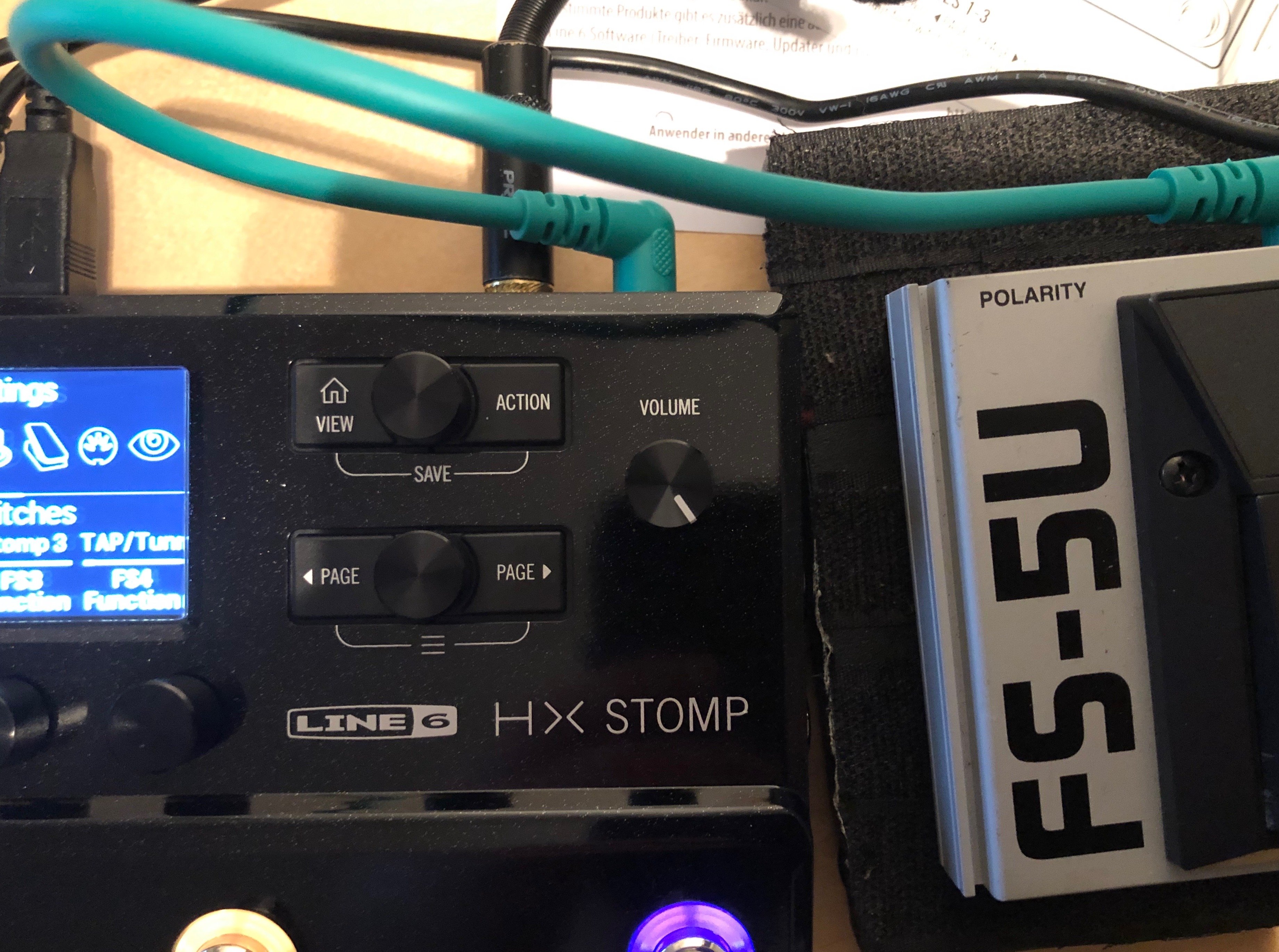 HX Stomp -How to assign Boss FS-5U Footswitches - Helix - Line 6 