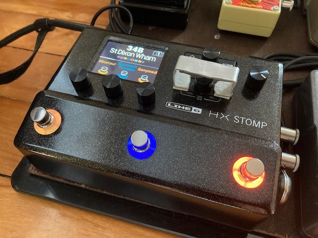 line 6 hx stomp external footswitch