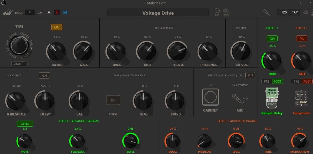 I am trying to make my tone loosely based on Iron Maiden sound. Here are my current setting