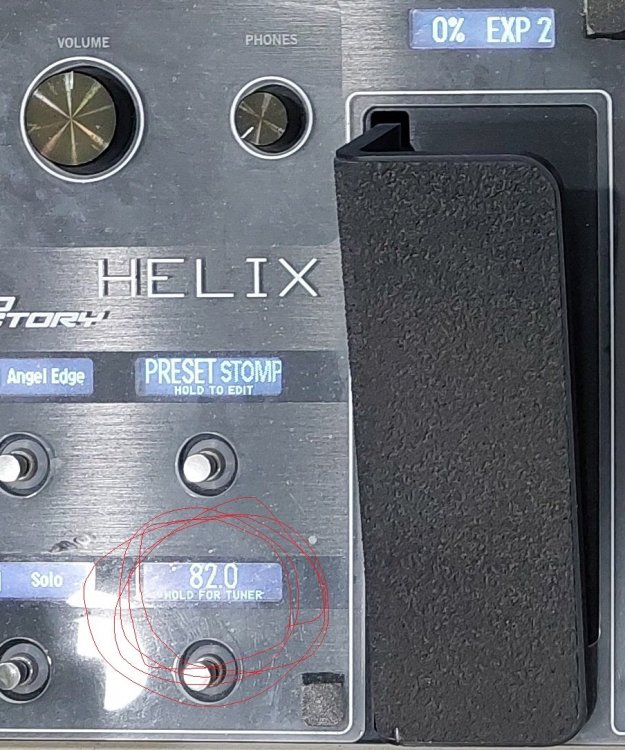 Tap tempo, does the number appear on the LCD screen???