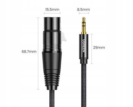 UGREEN-Przewod-Kabel-Audio-Przejsciowka-XLR-Do-Mini-Jack-3-5mm-W-Oplocie-2m-Marka-Ugreen.jpg